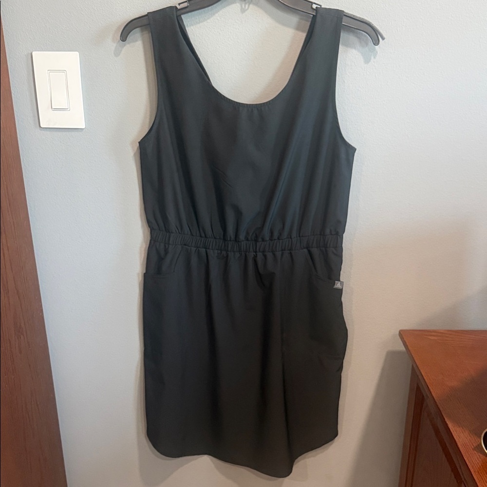 Ascend: 2 for 1!! Black and Olive Green Mini Dress